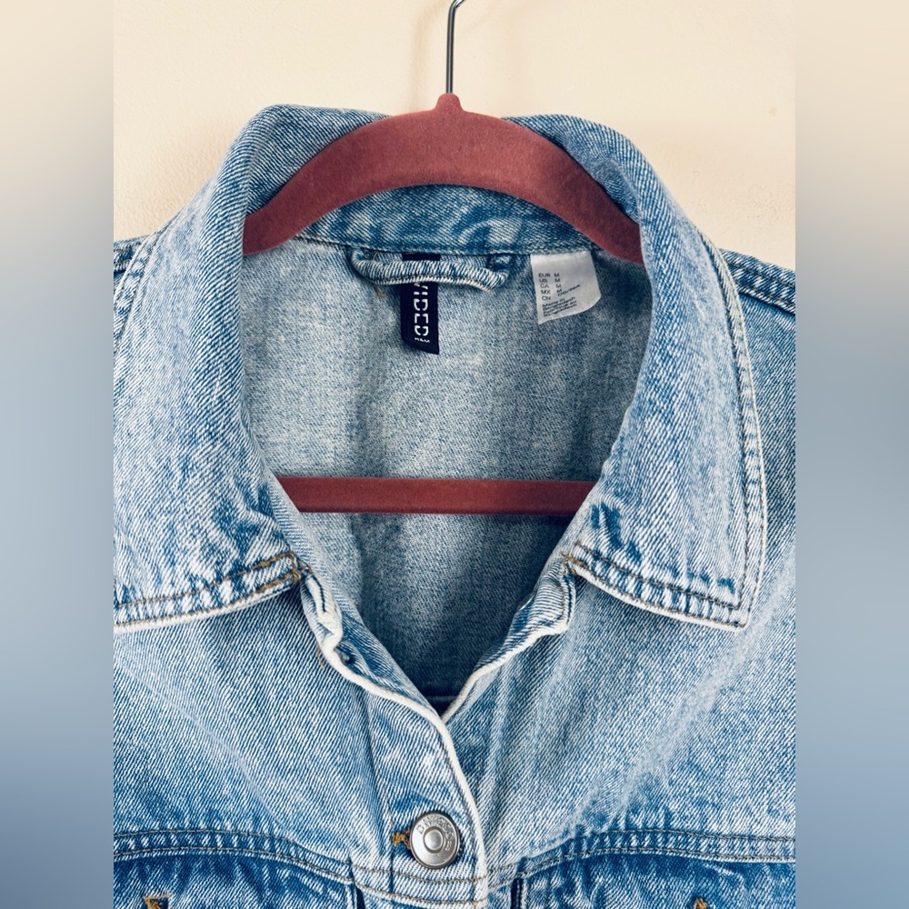 Divided by H&M Cropped Jean Jacket - Picture 3 of 6